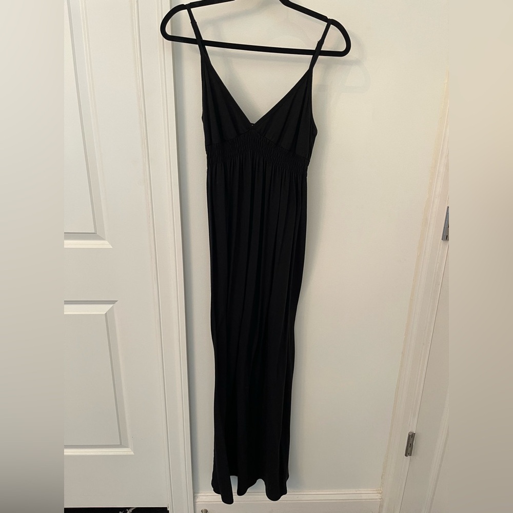 Old Navy Classic Black Maxi Dress Medium